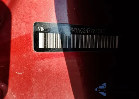 2017 Kia Sportage Ex z USA, uszkodzony, nr VIN KNDPN3AC3H7283247